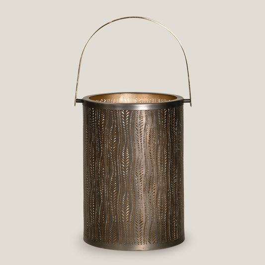 Lyla Antique Grey Lantern L