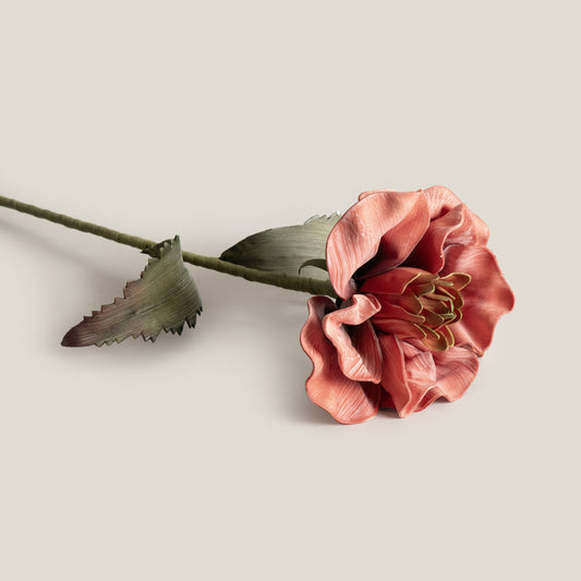 Magnum Light Red & Green Foam Flower